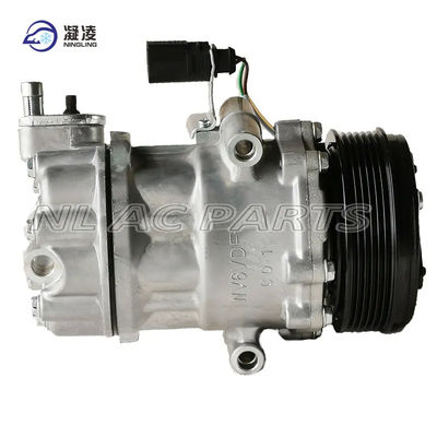 Υπηρεσία OEM 6PK / PV6 Direct Auto Car AC Compressor για την VW Polo 1.6 2010-2016 1.6 1.6TDI
